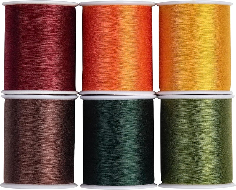 Superior Threads Sew Complete Polyester Sewing Quilting Thread 300 Yard Spool 6-Pack (Autumn) - Image 1